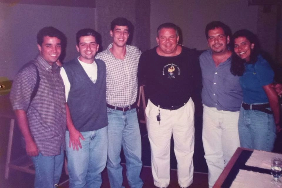 Luciano do Valle e amigos. Foto: reprodu&ccedil;&atilde;o