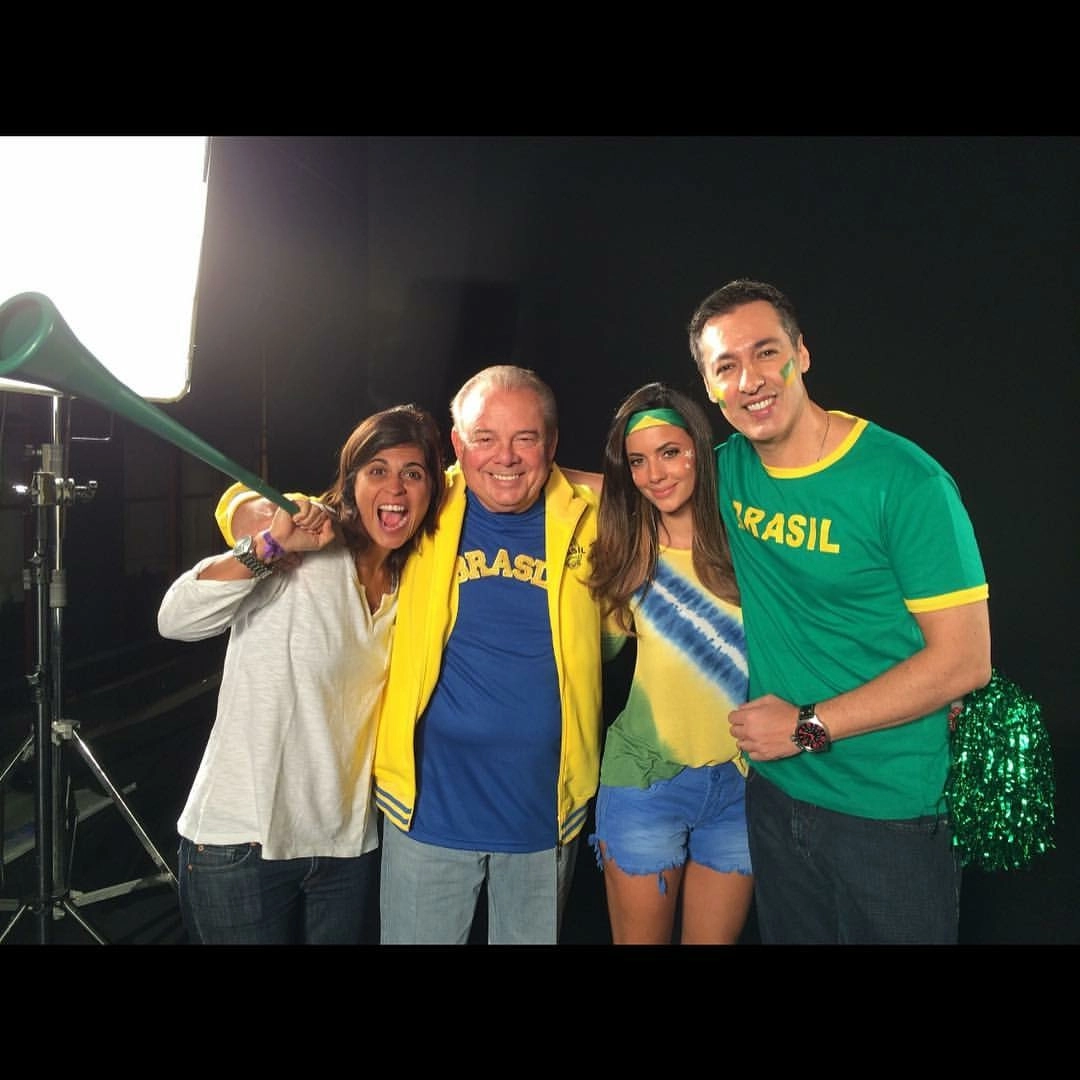 Tati Saad, Luciano do Valle, Paloma Tocci e Nivaldo Prieto. Foto: reprodu&ccedil;&atilde;o