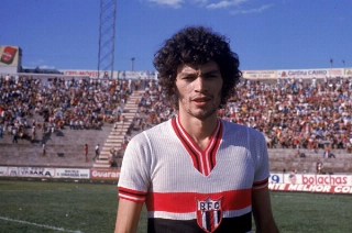 Então no Botafogo, o Magrão foi decisivo no massacre sobre a Portuguesa Santista. Foto Divulgação