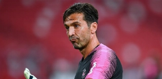 Na partida em questão, Buffon jogou apenas o segundo tempo