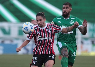 Meia argentino tem vínculo de empréstimo com o Tricolor até dezembro de 2021. Foto: Rubens Chiri/saopaulofc.net