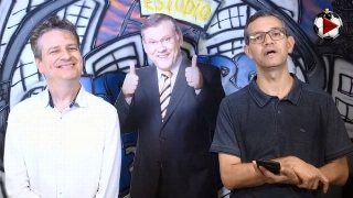 Marcos Micheletti e Frank Fortes durante a Live do Terceiro Tempo. Foto: Reprodução