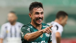 Willian, atacante do Palmeiras. Foto: Cesar Greco/Ag. Palmeiras