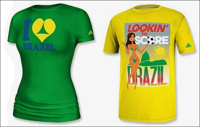 Camiseta Brasil - Azul - Torcedor - Feminina - Monstro Sagrado