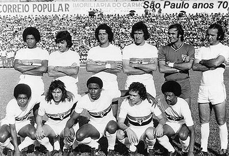 EM PÉ: Gilberto Sorriso, Nelsinho, Paranhos, Chicão, Waldir Peres e Arlindo. AGACHADOS: Terto, Muricy Ramalho, Serginho Chulapa, Ademir e Zé Carlos Serrão