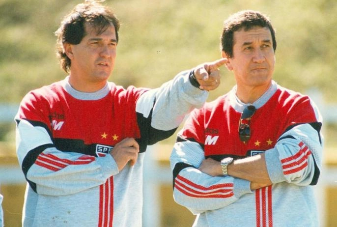 Em 1996, Parreira foi contratado para ser técnico do São Paulo e Muricy voltou a ser auxiliar técnico.