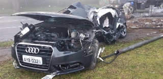 Um amigo que também estava no veículo não sofreu ferimentos