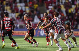 Clássico acontece nesta noite no Maracanã. Foto: Paula Reis/CRF