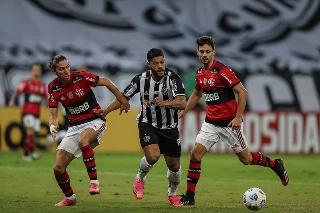 Galo pode abrir 16 pontos de distância para o Fla em caso de vitória. Foto: Pedro Souza/Atlético