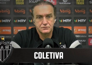 Cuca, treinador do Galo. Foto: Bruno Cantini/Atlético-MG