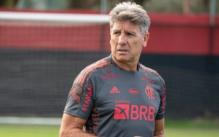Renato Gaúcho, treinador do Flamengo. Foto: Alexandre Vidal/Flamengo