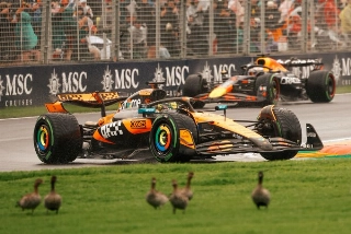 Britânico iniciou bem o Mundial em Melbourne. Foto: McLaren F1