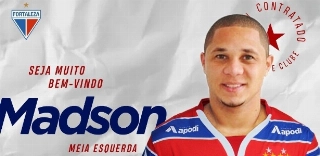 "Sou f...": Fortaleza anuncia meia Madson, ex-Vasco e Santos