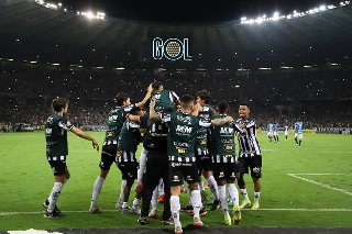 Equipe mineira abriu dez pontos de vantagem na liderança do Brasileirão. Foto: Pedro Souza/Atlético