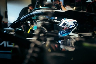 Finlandês assumiu a ponta com 45 minutos de treino. Foto: Mercedes-AMG Petronas F1