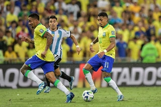 No confronto da sexta rodada, argentinos levaram a melhor. Foto: Divulgação/CBF