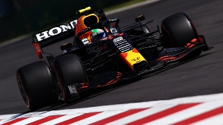 Mexicano levou o público ao delírio no Hermanos Rodriguez. Foto: Red Bull Racing Honda