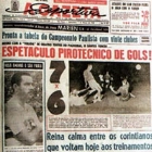 Há 56 anos,  o mais fantástico dos jogos: Santos 7 x 6 Palmeiras