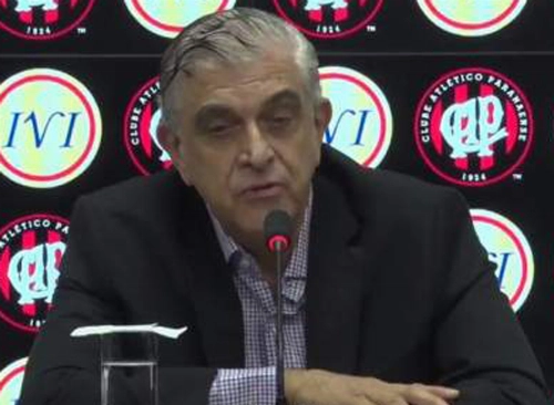 Mário Celso Petraglia - Presidente do Atlético Paranaense