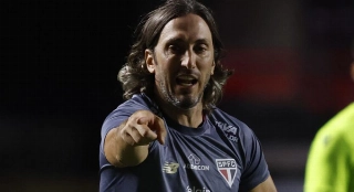 Zubeld&iacute;a foi vaiado no MorumBIS na estreia pelo Brasileiro. Foto: Divulga&ccedil;&atilde;o/SPFC