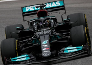 Britânico começou bem as atividades para o GP São Paulo. Foto: Mercedes-AMG Petronas F1