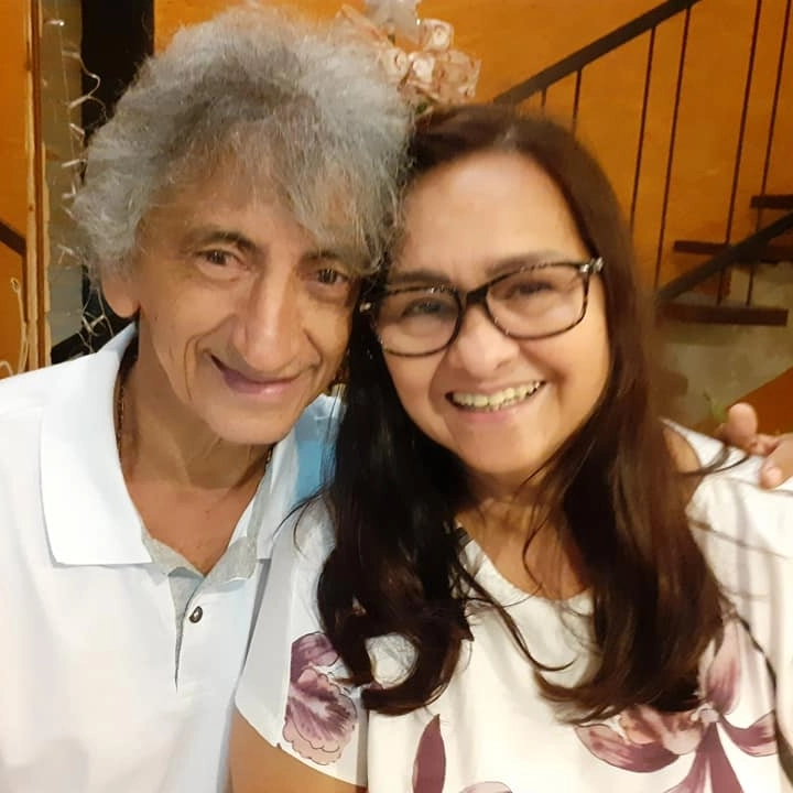 Rosemiro e sua esposa Marly Souza em maio de 2020. Foto: arquivo pessoal de Rosemiro