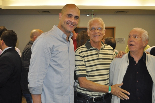 Em 03 de outubro de 2011, Marcos, Ademir da Guia e Valdir Joaquim de Moraes, estrelas sempre brilhantes da história rica do Palmeiras. Foto: Marcos Júnior/Portal TT