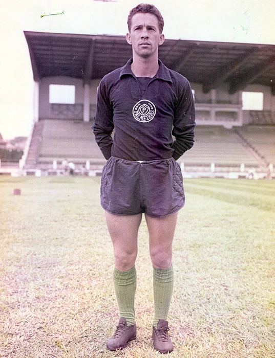 Valdir jogou no Verdão de 1958 a 1968. Foto: Arquivo de Valdir Joaquim de Moraes