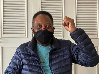 Pelé em sua foto mais recente. Foto: Reprodução/Redes Sociais