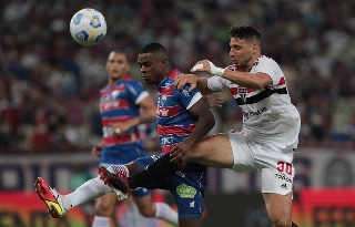 Destaque do Leão do Pici, Benevenuto disse ter conversado com o treinador tricolor. Foto: Rubens Chiri/saopaulofc.net