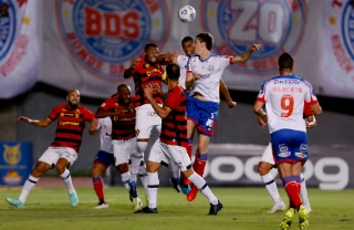 Equipe pernambucana venceu o confronto no primeiro turno. Foto: Felipe Oliveira / EC Bahia