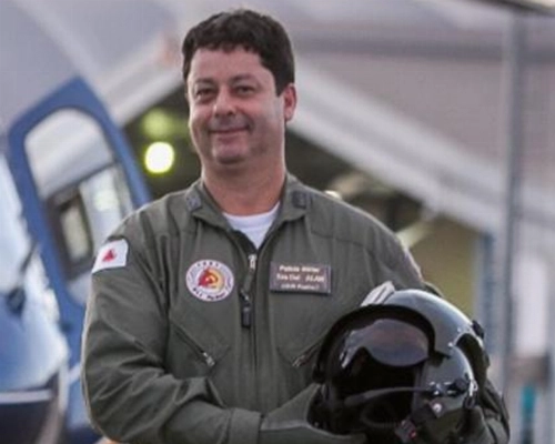Tenente Coronel Messias Alan de Magalhães - Piloto de helicóptero de Muzambinho