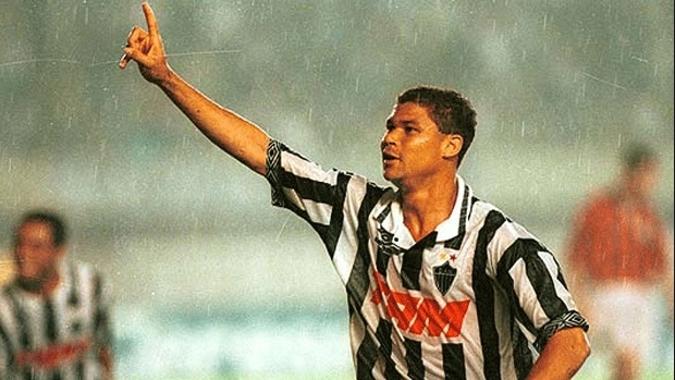Renaldo foi artilheiro pelo Atlético-MG no Brasileirão de 1996 com 16 gols, ao lado de Paulo Nunes, do Grêmio. Foto: Divulgação