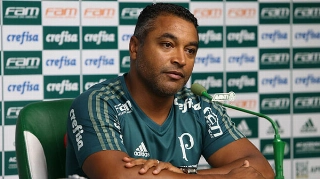 Roger nos tempos de Palmeiras. Foto: Cesar Greco/Ag Palmeiras