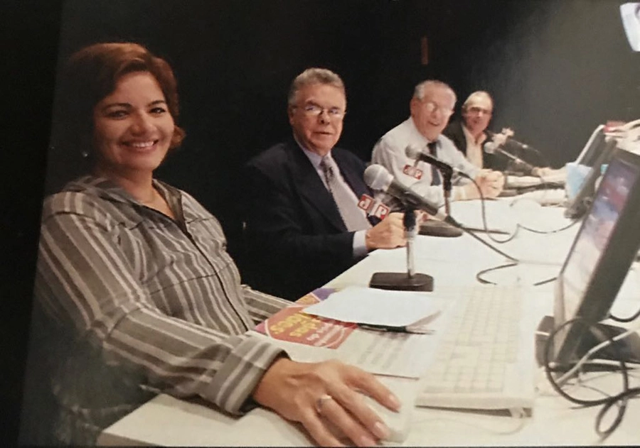 Denise Campos de Toledo, Franco Neto, Joseval Peixoto e Roberto Muller. Foto: arquivo pessoal