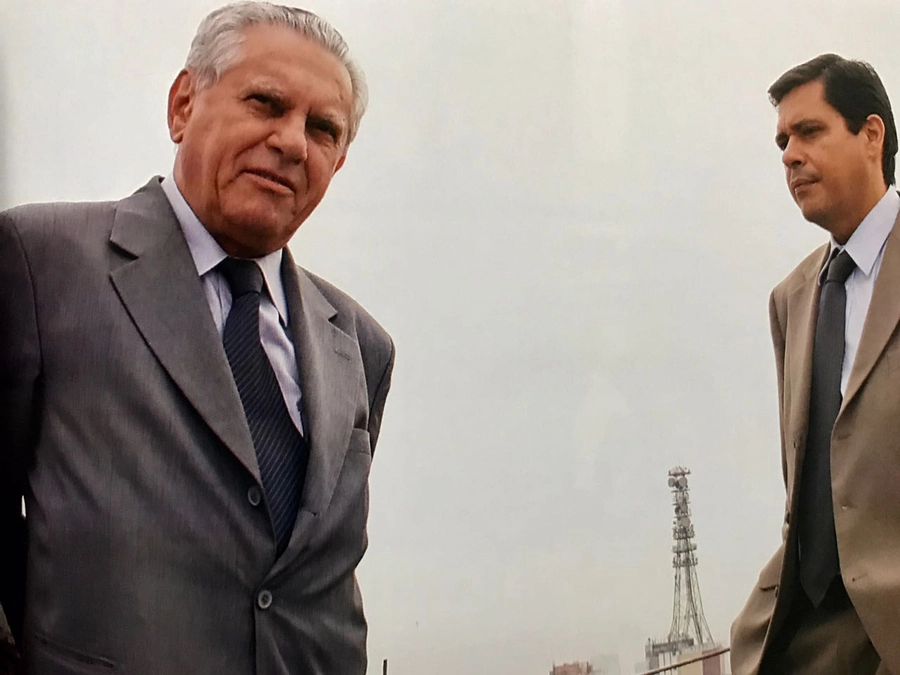 Joseval Peixoto e Anchieta Filho. Foto: arquivo pessoal