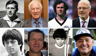 Bellini, Beckenbauer, Dunga e Maradona estão entre eles