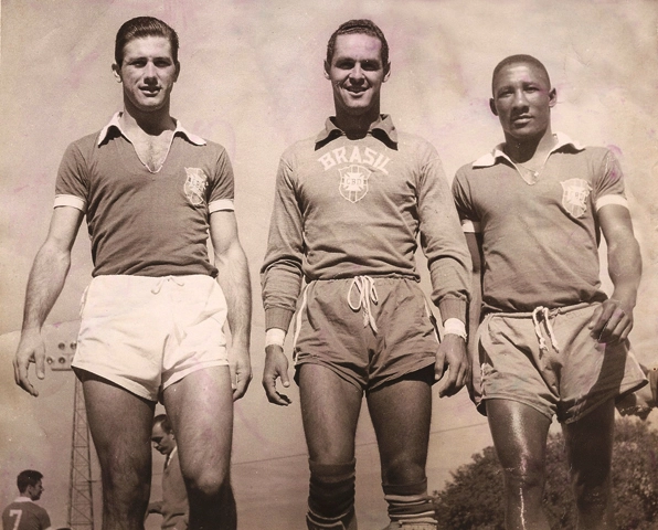 Bellini, Gylmar e Djalma Santos