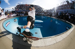 Tony Hawk conhecerá a nova pista do clube. Foto: Foto:TonyHawk.com/site oficial do skatista