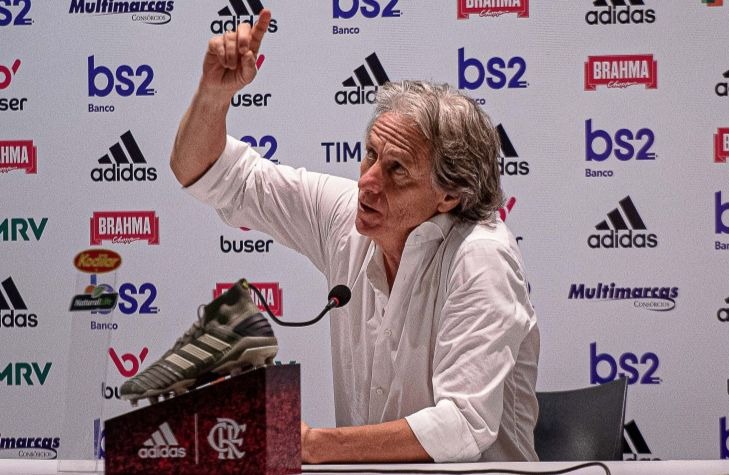 Treinador luso tem contrato com o Benfica até junho de 2022. Foto: Alexandre Vidal/Flamengo
