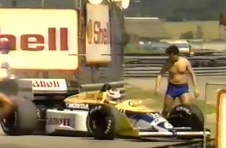 Calor fortíssimo no extinto autódromo de Jacarepaguá. Foto: Divulgação