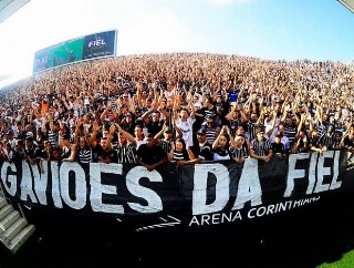 Torcida corintiana pede “vingança” por 2007. Foto: Divulgação