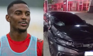 O acidente aconteceu na noite do último sábado (5)