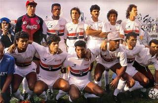 O estrelado time tricolor em 1991. Foto: Divulga&ccedil;&atilde;o