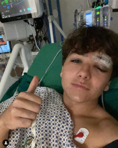 Brasileiro está hospitalizado em Jedá. Foto: Instagram