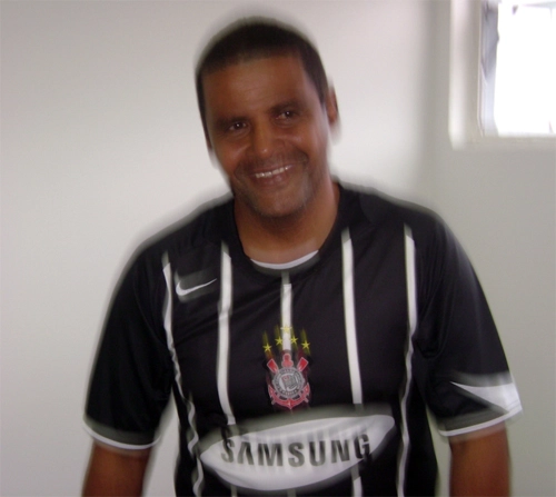Wagner Basílio em foto de 2008, quando defendia o masters do Corinthians