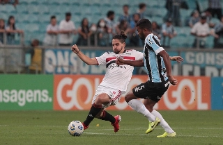 Benítez tem contrato de empréstimo até o fim do ano e deve deixar o Morumbi. Foto: Rubens Chiri/saopaulofc.net