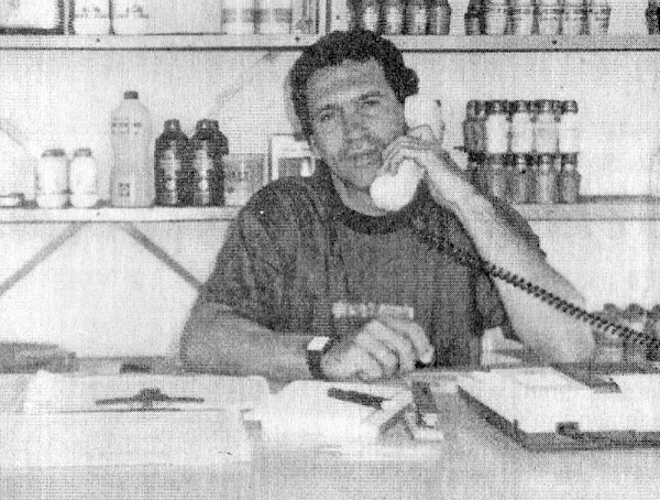 Rondinelli em foto de 1988 da Gazeta do Rio Pardo