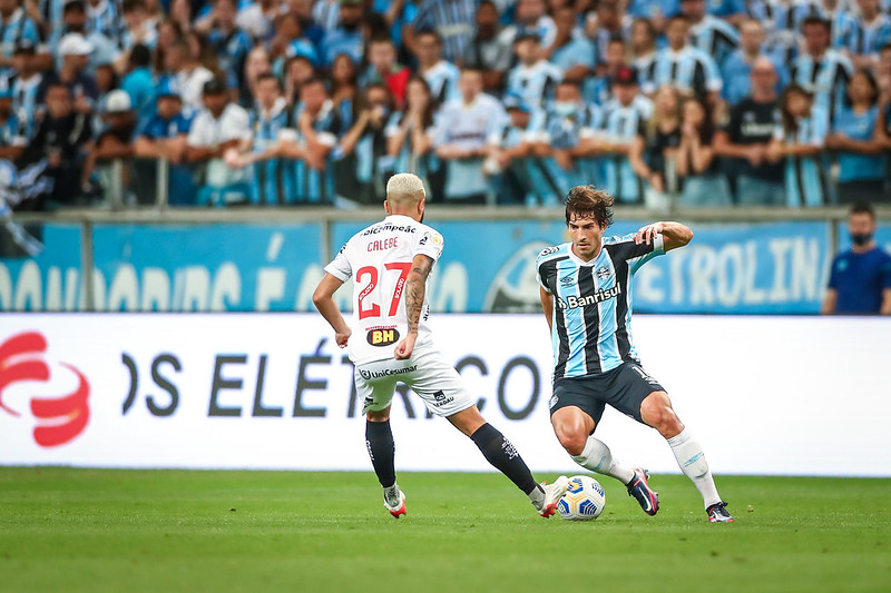 Duas vezes campeão brasileiro e três vezes campeão da Libertadores, Grêmio jogará a segunda divisão em 2022. Foto: Lucas Uebel/Grêmio FBPA