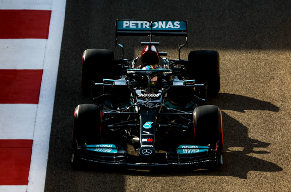 Britânico impôs grande margem para os adversários. Foto: Mercedes-AMG Petronas F1